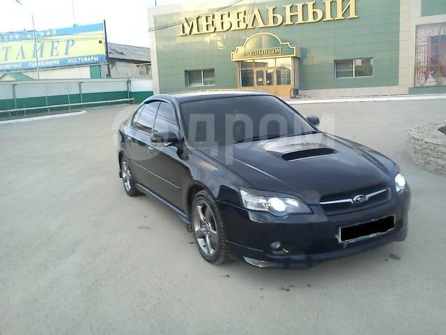 картинка Накладка на передний бампер Subaru Legaсy BL(дорестаил) магазин  StreetTuning 