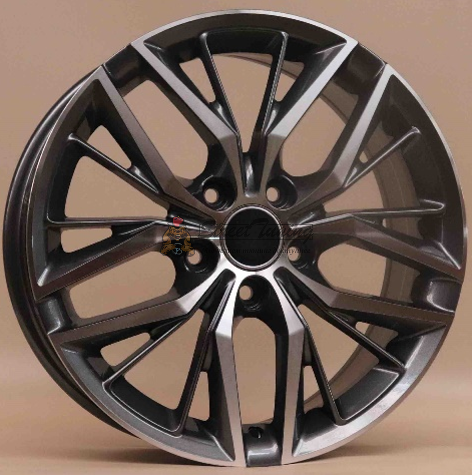 картинка Диски OEM GAC, BYD Style R17 7J ET50 5X114.3 Gray+Silver магазин  StreetTuning 