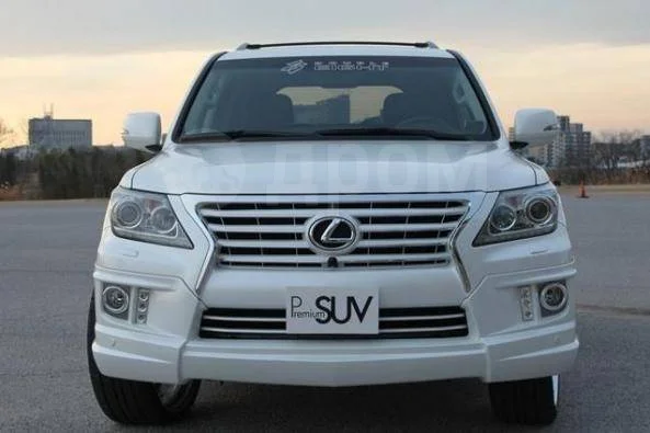 картинка Накладка на передний и задний бампер Double Eight для Lexus LX570 магазин  StreetTuning 
