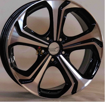 картинка Диски  OEM Toyota Style  R18 7.5J ET45 5X114.3 Black+Silver магазин  StreetTuning 