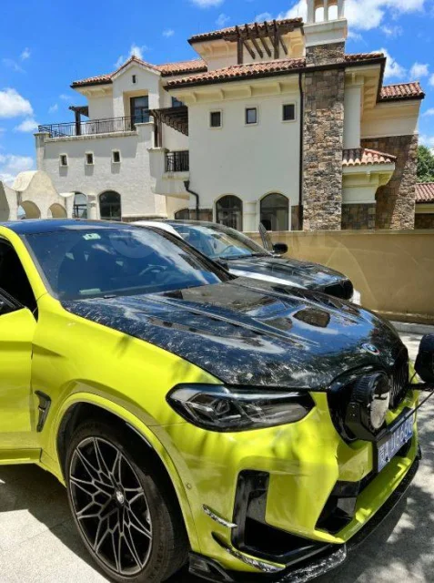 картинка Канарды на передний бампер для BMW X3M/C X4M/C F97 F98 LCI магазин  StreetTuning 