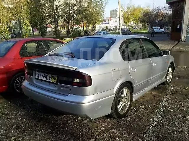 картинка Лип спойлер STI для Subaru legacy B4 кузов BE5 магазин  StreetTuning 