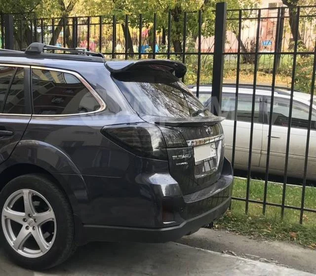 картинка Лип спойлер STI, средний, для subaru Legacy Outback br5 br9 магазин  StreetTuning 