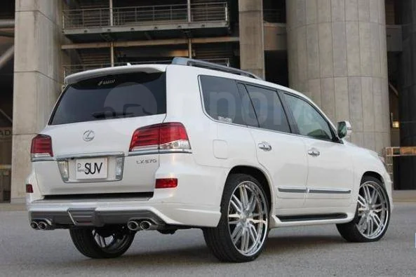 картинка Накладка на передний и задний бампер Double Eight для Lexus LX570 магазин  StreetTuning 