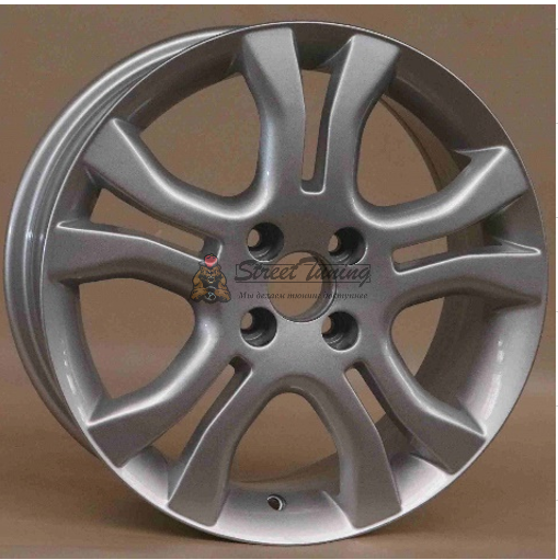 картинка Диски OEM Toyota Style  R16 6.5J ET49 4X100 Silver магазин  StreetTuning 