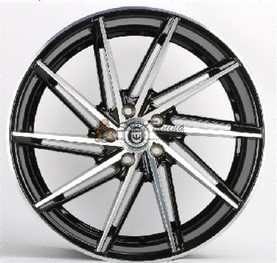 картинка Диски Vossen style R20 10.5J ET40 5X112 Black+silver магазин  StreetTuning 