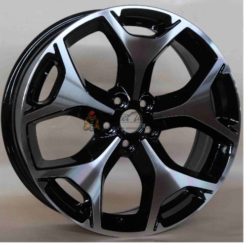 картинка Диски OEM Subaru Style  R18 7J ET48 5X100 Black+Silver магазин  StreetTuning 