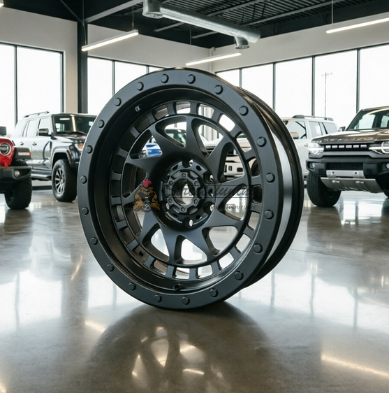 картинка Диски Challenger Wheels JT244 R17 J9 ET0 6X139,7 black matt магазин  StreetTuning 
