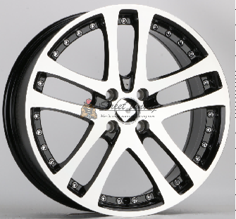 картинка Диски iV-1133 R17 7J ET38 4X98 Black+Silver магазин  StreetTuning 