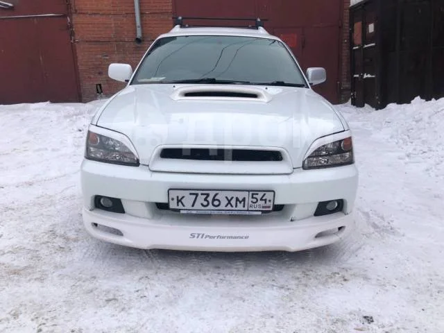 картинка Реснички (накладки) на фары Subaru legacy be/bh рестайл магазин  StreetTuning 