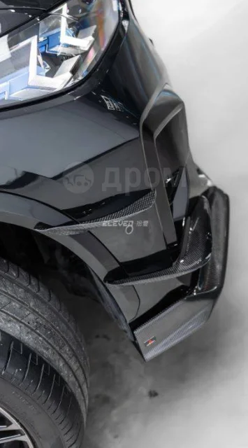 картинка Канарды на передний бампер для BMW X6M X6MC F96 Pre-LCI магазин  StreetTuning 