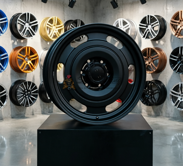картинка Диски Roswell KM720 R16 J8,5 ET0 6X139,7 black matt магазин  StreetTuning 