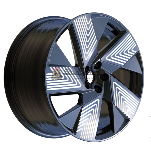 картинка Диски  Racing Line SR402 Style  R20 8J ET58 5X108 Black магазин  StreetTuning 