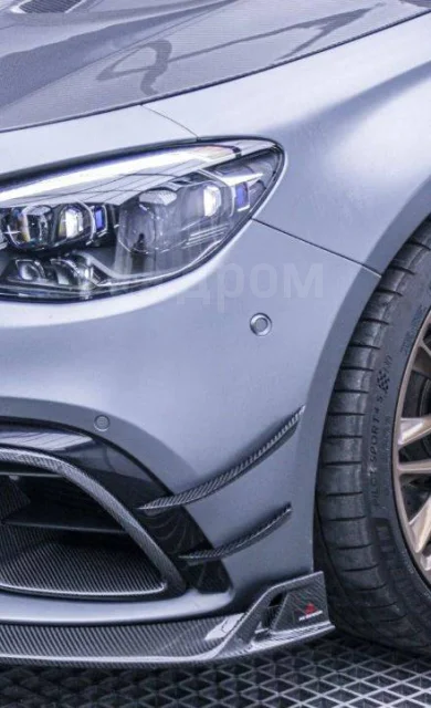 картинка Канарды на передний бампер для Mercedes Benz W213 E63 магазин  StreetTuning 
