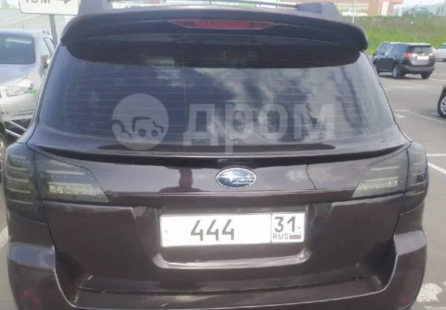 картинка Лип спойлер STI, средний, для subaru Legacy Outback br5 br9 магазин  StreetTuning 