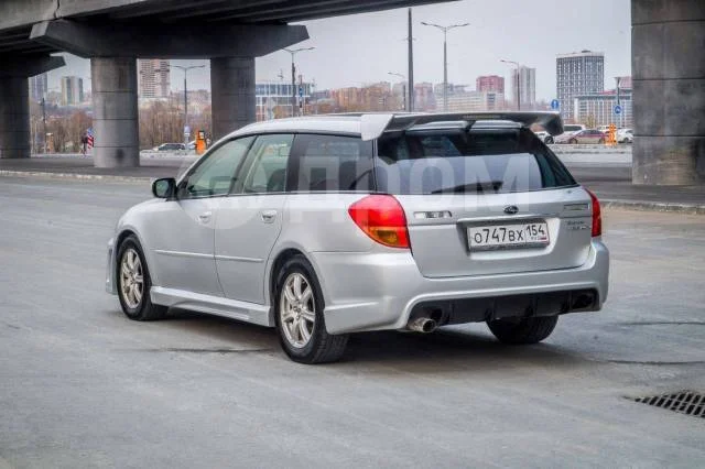 картинка Спойлер cyber-r для Subaru Legacy bp5 bp9 магазин  StreetTuning 