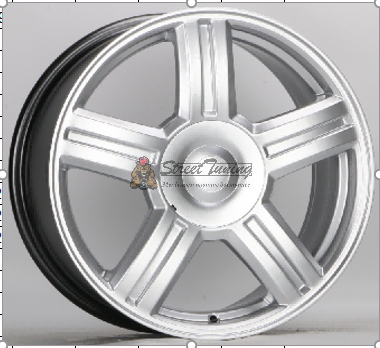 картинка Диски iV-332F R16 6.5J ET35 4X100 Silver магазин  StreetTuning 