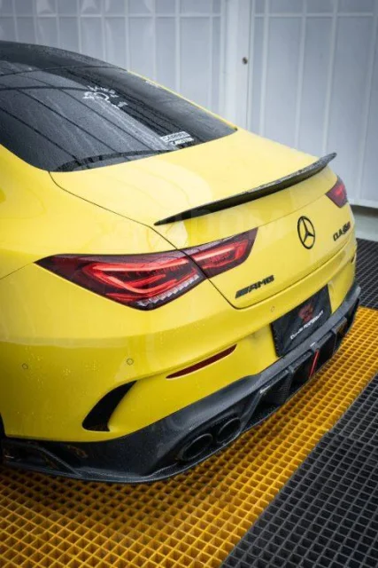 картинка Диффузор на задний бампер для Mercedes CLA C118 CLA45 CLA35 CLA250 магазин  StreetTuning 