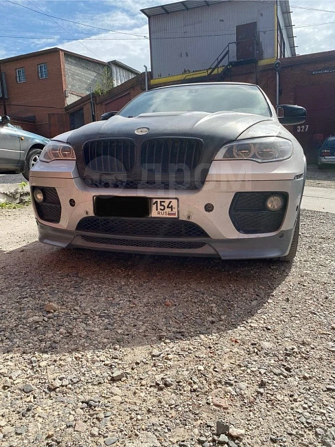 картинка Юбка переднего бампера SRS-Tec для BMW X6 E71 магазин  StreetTuning 