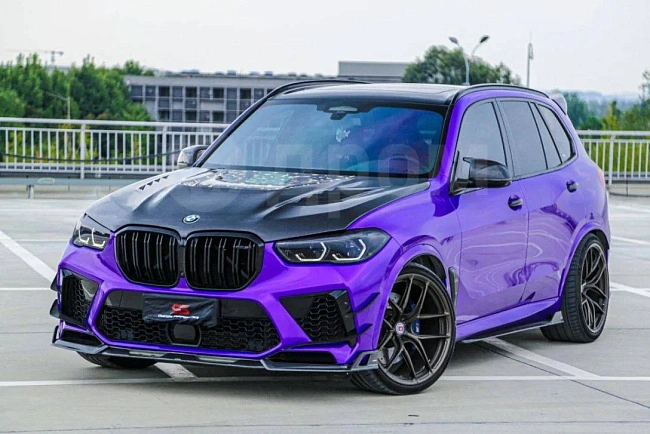 картинка Сплиттеры на пороги для BMW X5 X5M/C X6 X6M/C F95 F96 G05 G06 магазин  StreetTuning 
