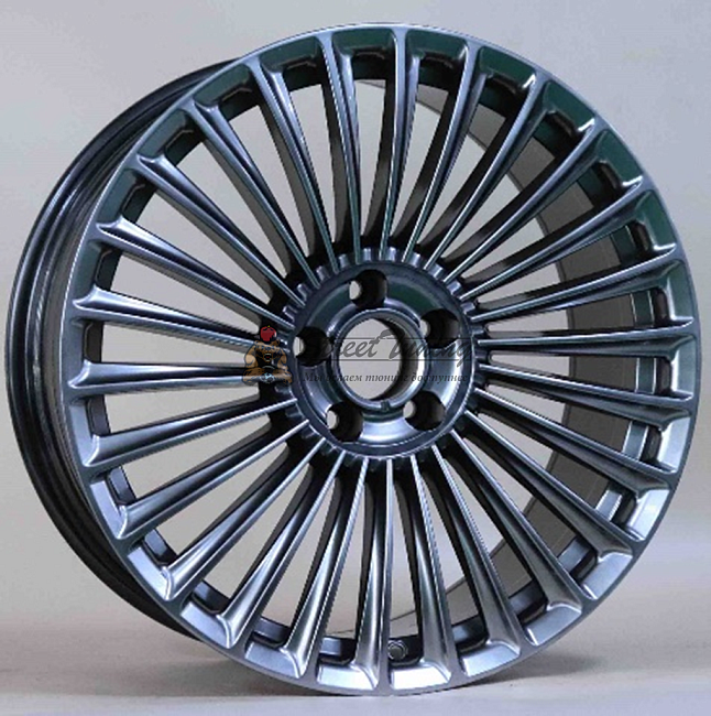 картинка Диски Khomen FBX202  R20 J9,5 ET43,5 5X112 Gray магазин  StreetTuning 