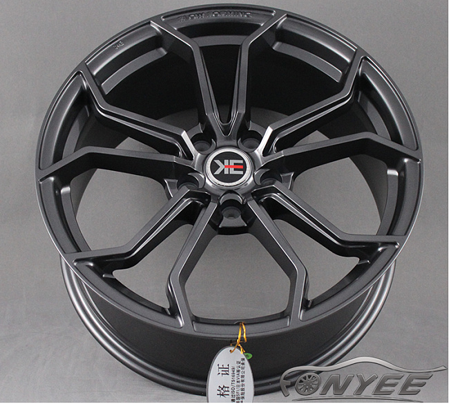 картинка Новые диски KE Flow Forming модель 5 R18 5X114,3 ET40 J8 темно-серые магазин  StreetTuning 