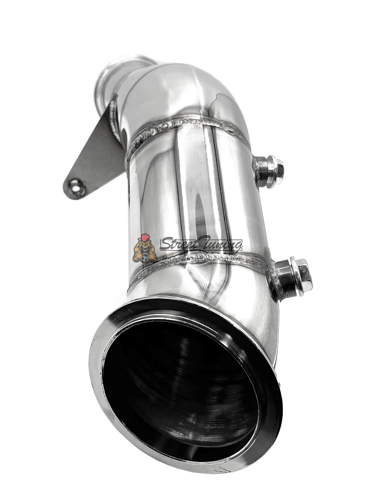 картинка Даунпайп 4 дюйма для BMW N55 (F20 - F30 / F32) 335i,M235i / 435i от магазина  StreetTuning