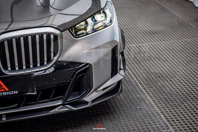 картинка Канарды на передний бампер для BMW X5 s/x Drive 40i и xDrive 50e и M6 магазин  StreetTuning 