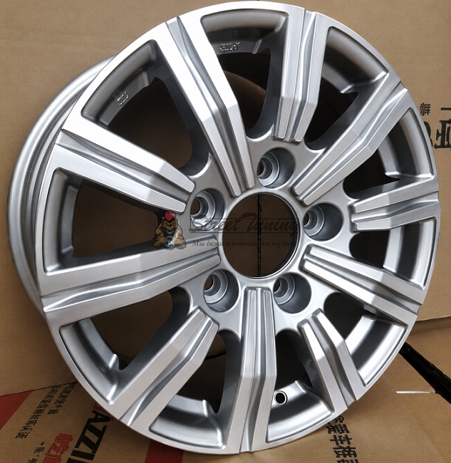 картинка Диски  Lexus TY242 R20 J8,5 ET54 5X150 gray + polished магазин  StreetTuning 