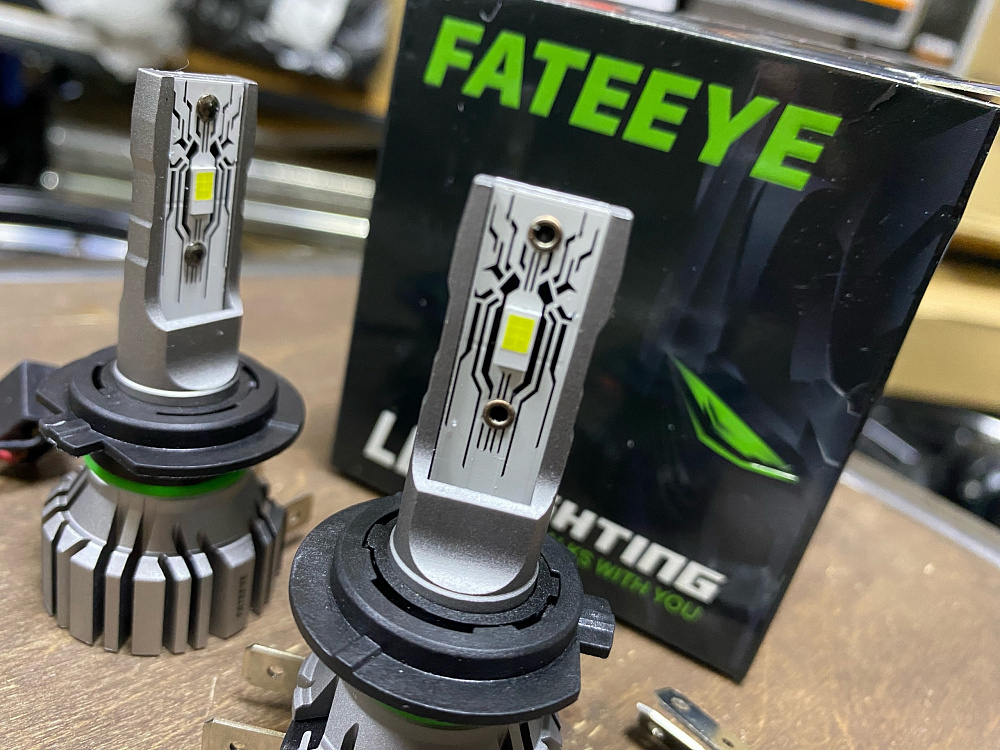 картинка Автомобильные светодиодные лампы FATEEYE F1 Led - H7 6500к, комп 2шт от магазина  StreetTuning