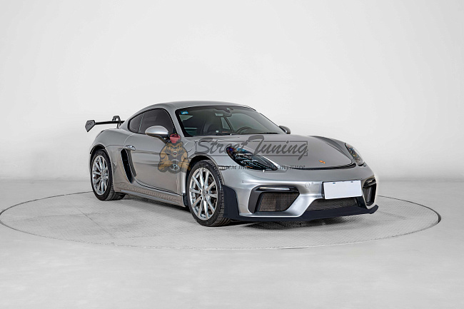 картинка Комплект обвеса GT4 RS, упрощённая версия, с антикрылом GT4 для Porsche 718 Boxster (982) и Cayman (982C) 2017+ магазин  StreetTuning 