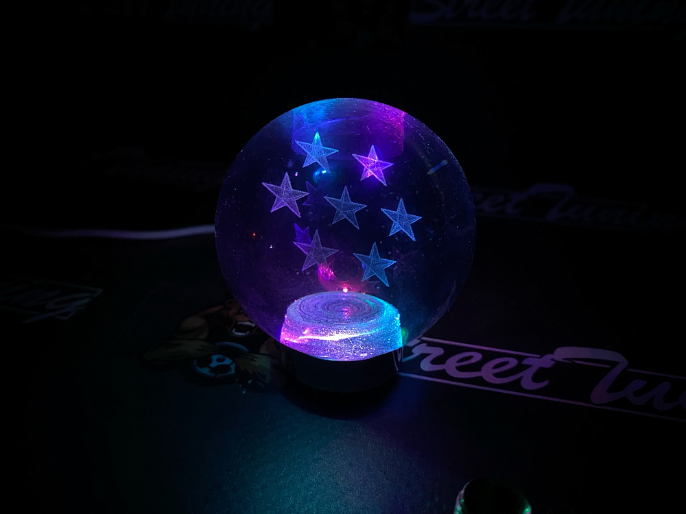 картинка Ручка кпп BALL (ШАР), с подсветкой JDM от магазина  StreetTuning