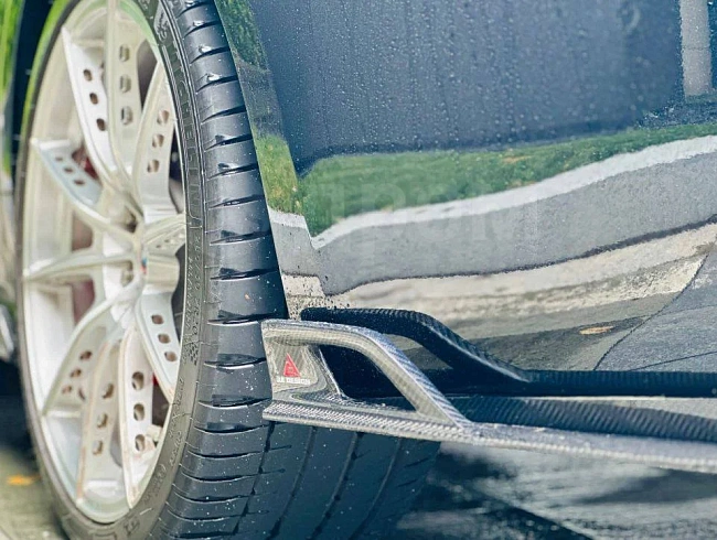 картинка Диффузор на задний бампер для BMW M5 F90 G30 540i M550i магазин  StreetTuning 