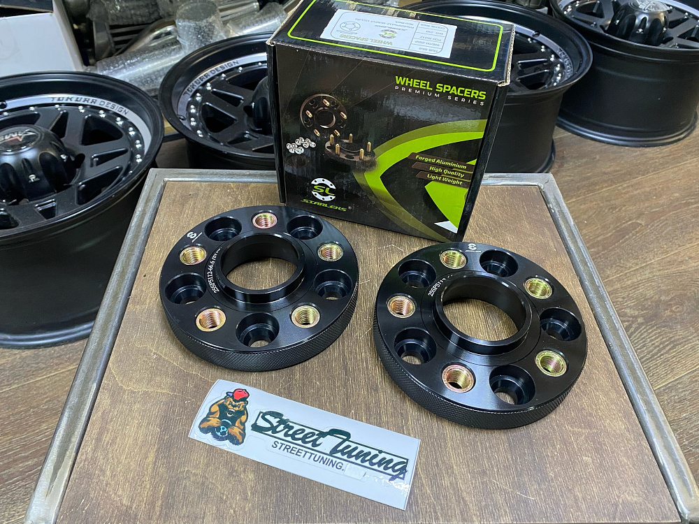картинка Проставка Starleks 25 мм 5x112, FUT15x1.25 цо 66,6 от магазина  StreetTuning