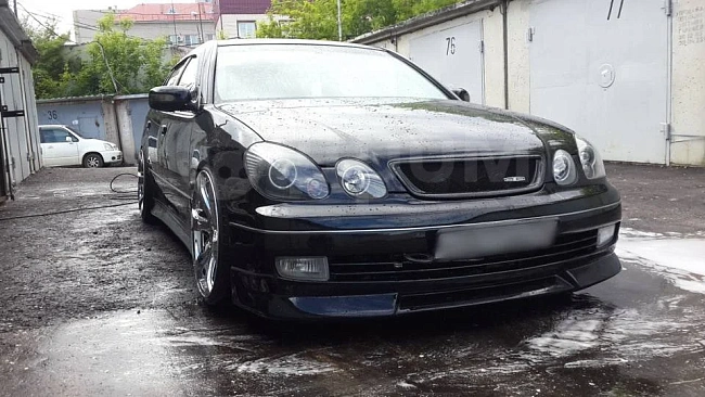 картинка Обвес переднего бампера Wald Sport line для Toyota Aristo jzs161 магазин  StreetTuning 