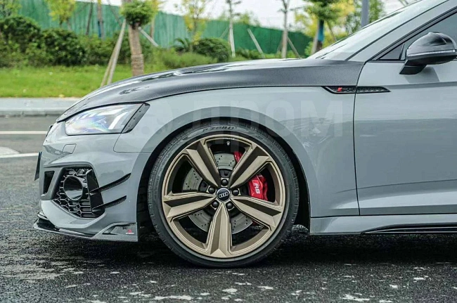 картинка Канарды на передний бампер для Audi RS5 B9.5 магазин  StreetTuning 