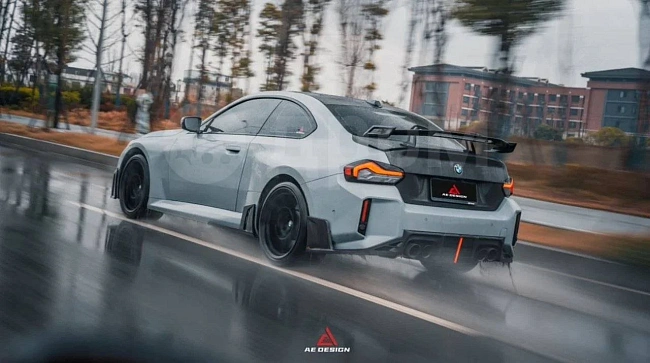картинка Канарды на задний бампер для BMW M2 и M2C G87 магазин  StreetTuning 