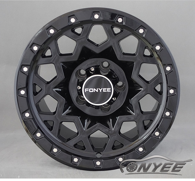 картинка Новые диски Black Rhino Sprocket R17 5X127 ET-10 J8,5 черный глянец магазин  StreetTuning 