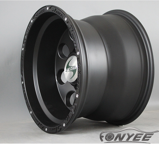 картинка Новые диски GT Wheel R16 6X139,7 ET-40 J10 черные матовые магазин  StreetTuning 