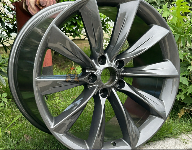 картинка Диски Купить Tesla Style FBX071 R20 J9.5 ET40 5X114.3 graphite магазин  StreetTuning 
