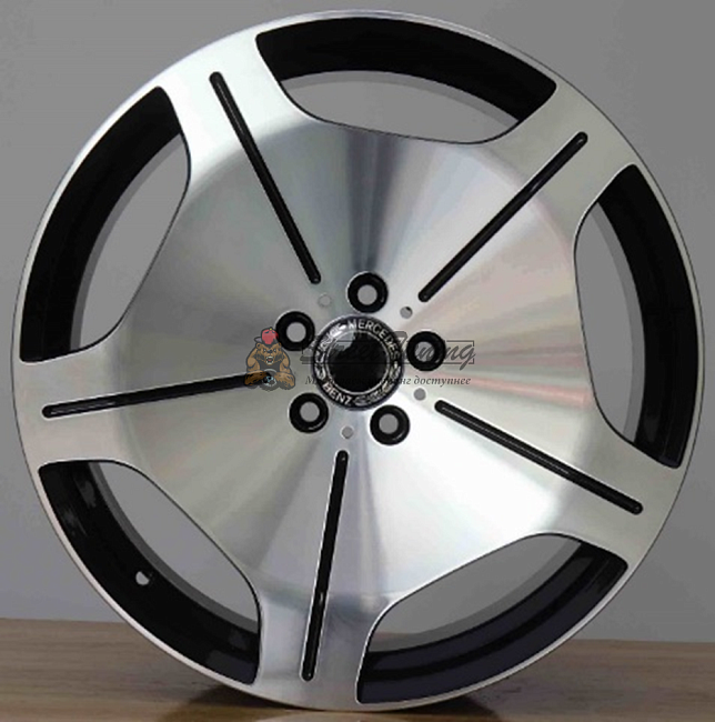 картинка Диски Maybach FBX035  R19 J8,5 ET38 5X114,3 black polished магазин  StreetTuning 