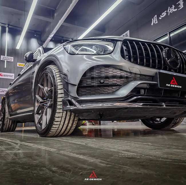 картинка Канарды на передний бампер для Mercedes GLC43 магазин  StreetTuning 