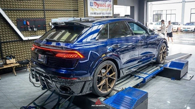 картинка Спойлер багажника для Audi RSQ8 2021 магазин  StreetTuning 