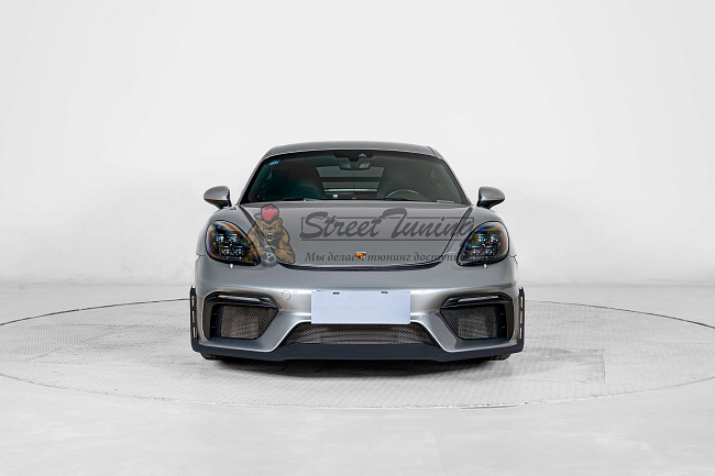 картинка Комплект обвеса GT4 RS, упрощённая версия, с антикрылом GT4 для Porsche 718 Boxster (982) и Cayman (982C) 2017+ магазин  StreetTuning 
