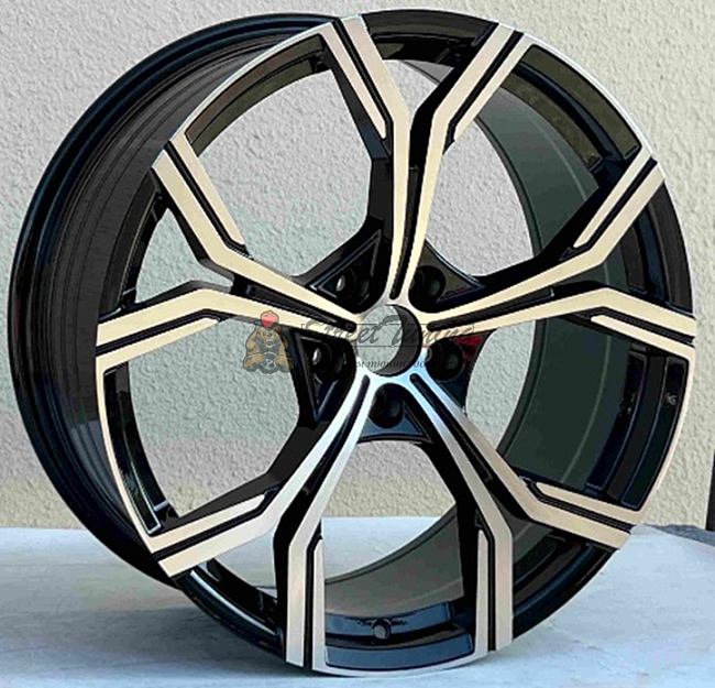 картинка Диски Racingline FBX201 R20 J9 ET35 5X112 black+polished магазин  StreetTuning 