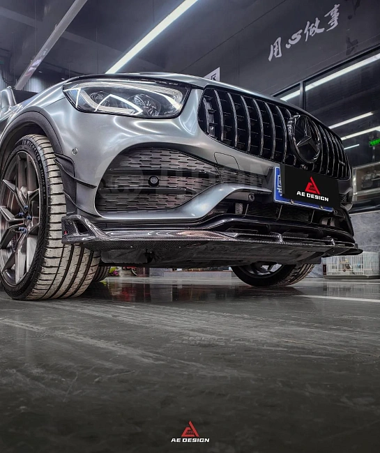 картинка Канарды на передний бампер для Mercedes GLC43 магазин  StreetTuning 