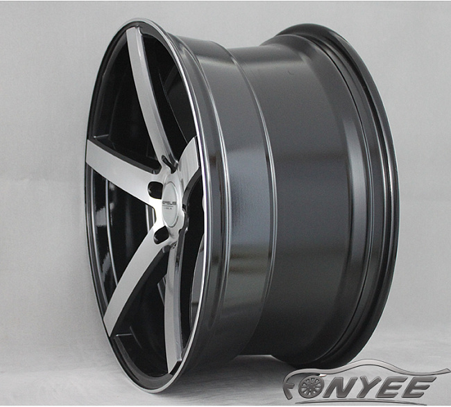 картинка Новые диски Vossen CV3 Replica R20 5X120 ET40 J10 черный глянец + серебро магазин  StreetTuning 