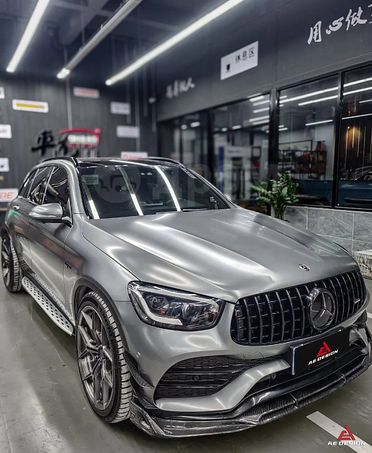 картинка Канарды на передний бампер для Mercedes GLC43 магазин  StreetTuning 
