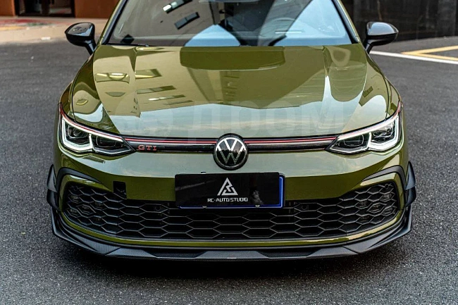 картинка Канарды на передний бампер для Volkswagen GTI MK8 и R-line магазин  StreetTuning 