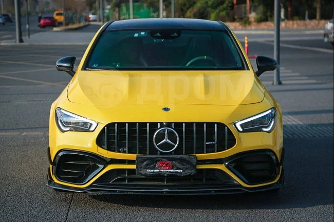 картинка Канарды на передний бампер для Mercedes CLA C118 CLA45S магазин  StreetTuning 